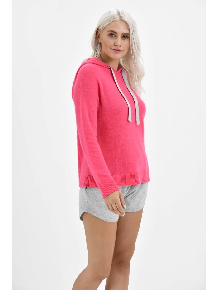 Brodie Cashmere Pink Hermione Hoodie