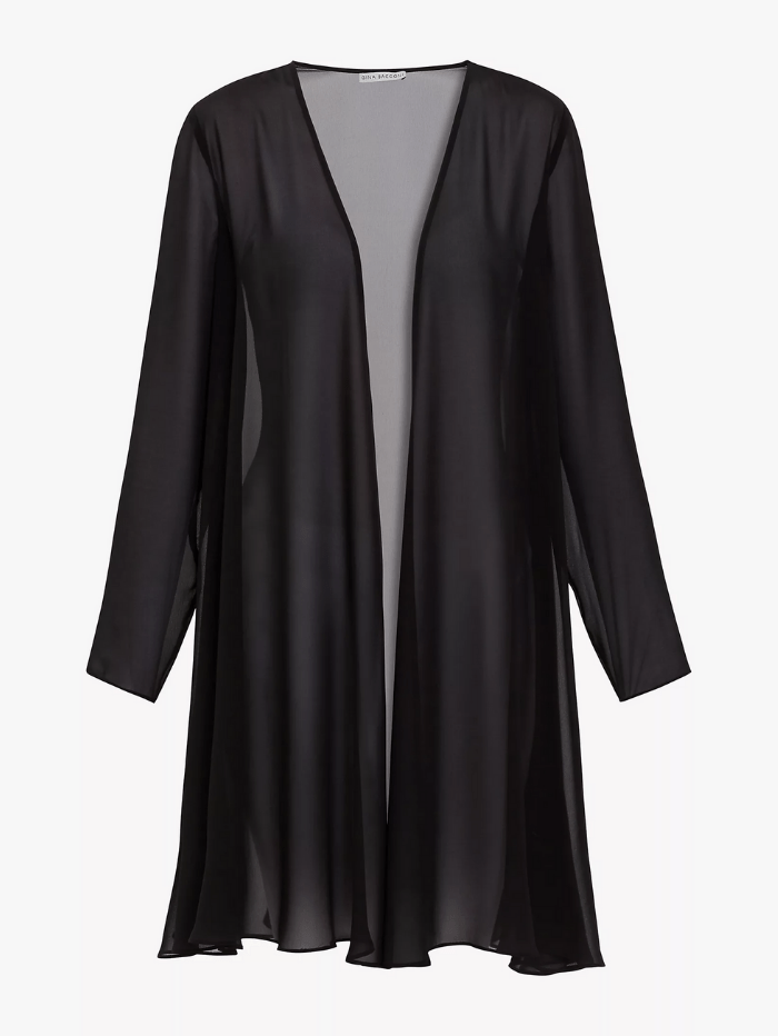 Long chiffon outlet coats