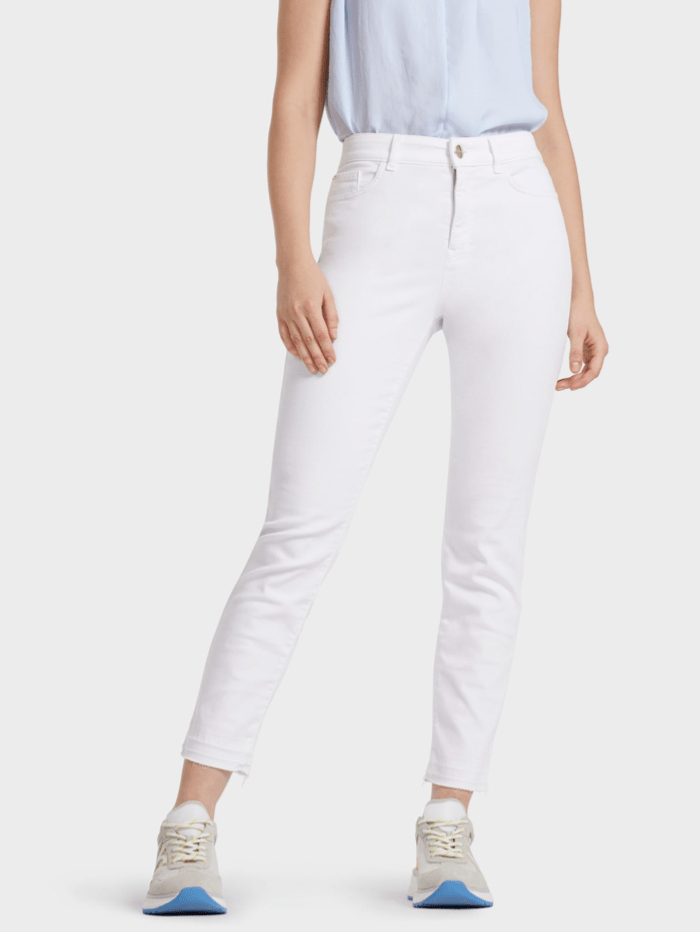 White cut up clearance pants