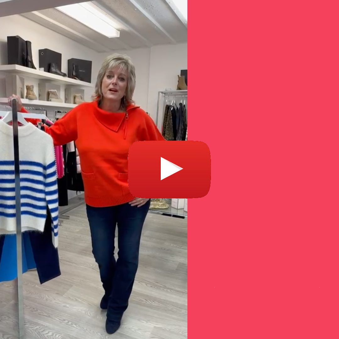 Oui AW24 Women's Collection at Izzi of Baslow - Part 1: Brights and Stripes