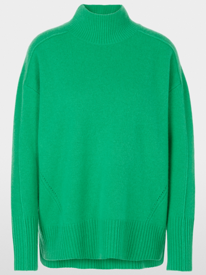 Marc-Cain-Sports-Knitwear-Turtleneck-Jumper-In-Green-XS 41.51 M63-Col-552-izzi-of-baslow