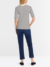 Marc-Cain-Collections-Striped-T-Shirt-XC 48.24 J16 COL 112-izzi-of-baslow