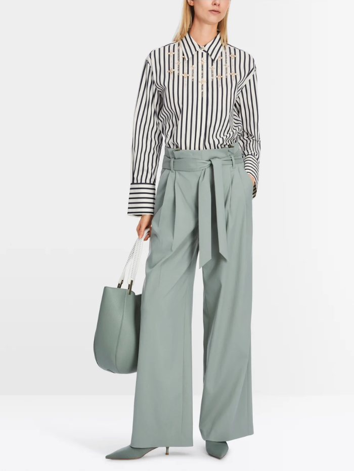 Marc-Cain-Collections-Striped-Blouse-With-Rhinestones-XC 51.13 W28-COL-112-izzi-of-baslow