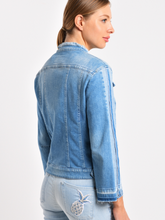 Marc-Cain-Collections-Blue-Denim-Jacket-LC 31.05 D05 Col 353-izzi-of-baslow