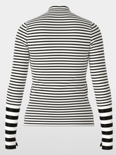 Marc-Cain-Sports-Striped-Long-Sleeved-Top XS 48.17 J23 COL 190-izzi-of-baslow