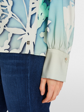 Marc-Cain-Collections-Blouse-With-Floral-Silhouette-Motif-XC 51.10 W23 COL 562-izzi-of-baslow