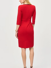 Joseph-Ribkoff-Scuba-Crepe-Sheath-Dress-221210F24 Col 3250-izzi-of-baslow