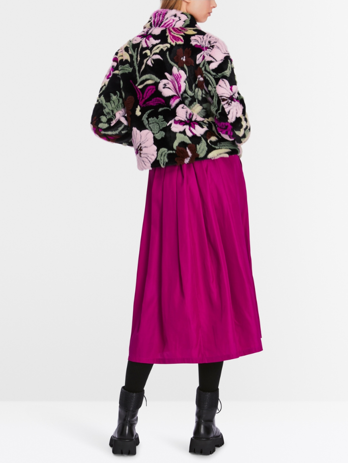 Marc-Cain-Collections-Fun-Fur-Floral-Jacket-XC 12.05 W38-COL-900-izzi-of-baslow