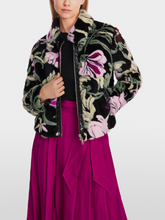 Marc-Cain-Collections-Fun-Fur-Floral-Jacket-XC 12.05 W38-COL-900-izzi-of-baslow