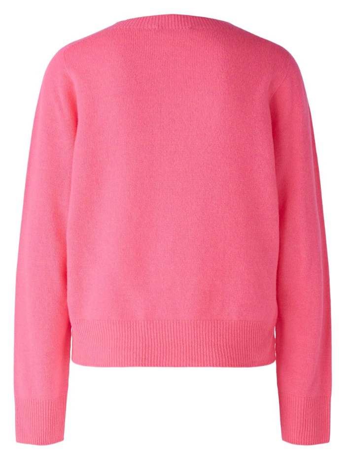 Oui-Merino-Wool-And-Cashmere-Blend-Jumper-In-Pink-89202-Col-3374-izzi-of-baslow