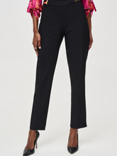 Joseph-Ribkoff-Black-Lux-Twill-Slim-Pull-On-Trousers-243145-Col 11-izzi-of-baslow