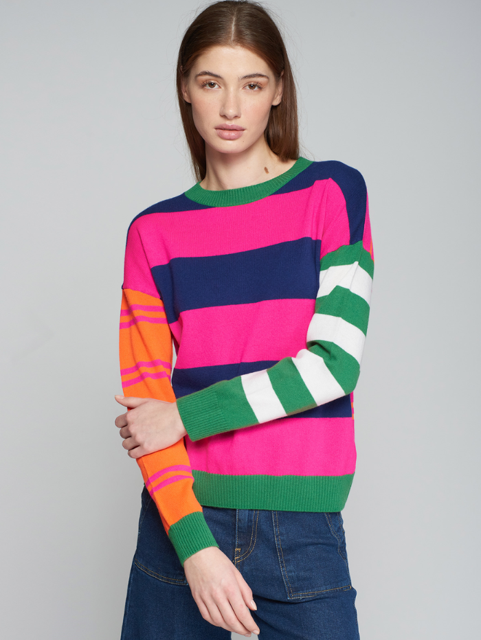 Vilagallo-Multicolour-Striped-Round-Neck-Jumper-31522-izzi-of-baslow