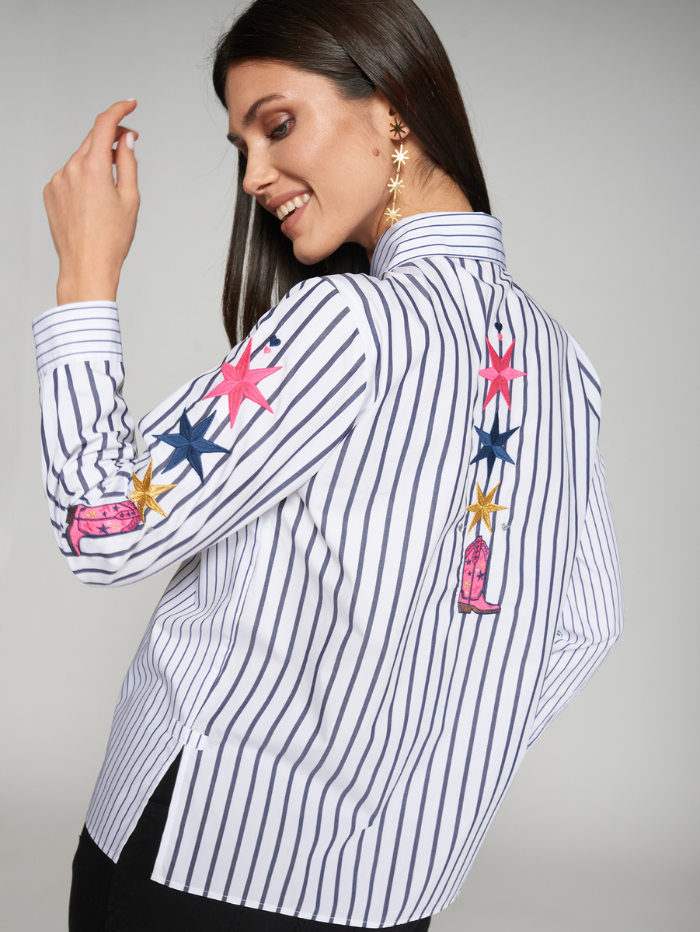 Vilagallo-White-And-Navy-Striped-Shirt-With-Embroidery-31567-izzi-of-baslow