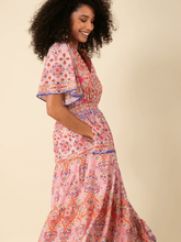 Hale-Bob-ALEXIS-Voile-Maxi-Dress-In-Pink-45LN624A Col Pink-izzi-of-baslow