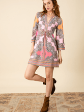 Hale-Bob-AMIYAH-Jersey-Dress-In-Pink-45YF652D izzi-of-baslow