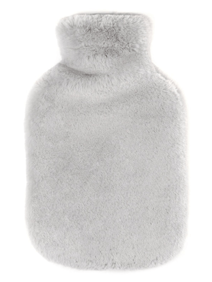 Helen Moore Accessories Standard Helen Moore Vegan Fur Mist Grey Cloud Hot Water Bottle HBSMIC izzi-of-baslow