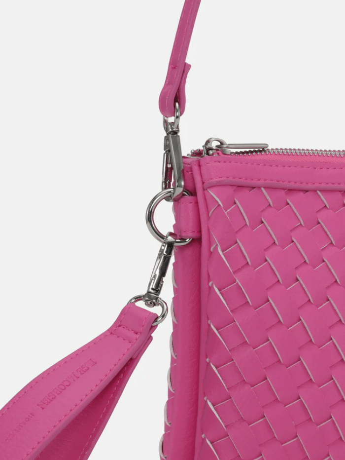 Ilse Jacobsen Handbags Ilse Jacobsen Shoulder Bag In Azalea Pink BAG08CB Col 399 izzi-of-baslow