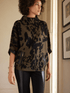 Joseph-Ribkoff-Animal-Print-Boxy-Top-In-Avocado-And-Black 233948 3392 izzi-of-baslow