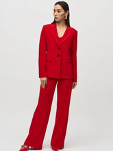 Joseph Ribkoff Coats and Jackets Joseph Ribkoff  Fitted Blazer In Lipstick Red 244095 Col 3229 izzi-of-baslow