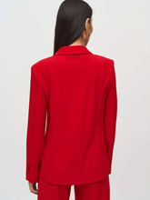 Joseph Ribkoff Coats and Jackets Joseph Ribkoff  Fitted Blazer In Lipstick Red 244095 Col 3229 izzi-of-baslow