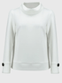 Joseph Ribkoff Tops UK 12 Joseph Ribkoff Scuba Jersey Boxy Top In Off White 244129 Col 34 izzi-of-baslow