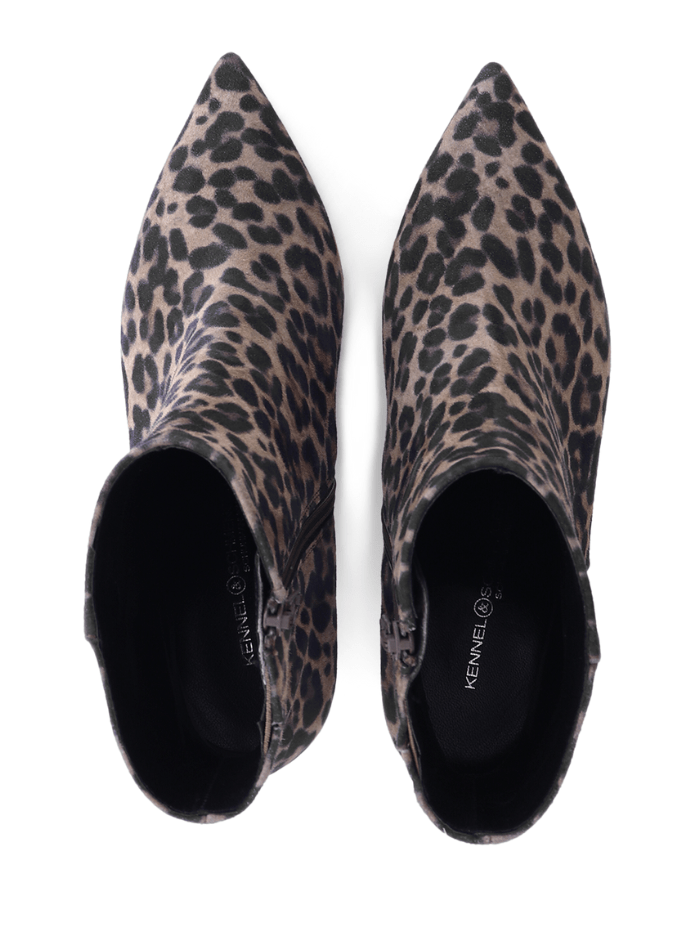 Kennel &amp; Schmenger Footwear 4 Kennel &amp; Schmenger Bella Ankle Boots In Leopard Print 41-74110-478 izzi-of-baslow