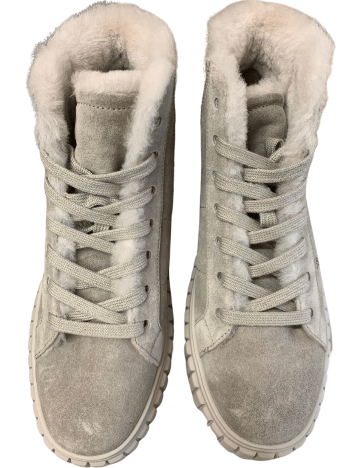 Kennel &amp; Schmenger Footwear 4 Kennel &amp; Schmenger Grey High Top Suede Boots 41-25030-559 izzi-of-baslow