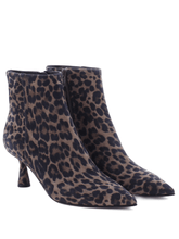 Kennel & Schmenger Footwear Kennel & Schmenger Bella Ankle Boots In Leopard Print 41-74110-478 izzi-of-baslow