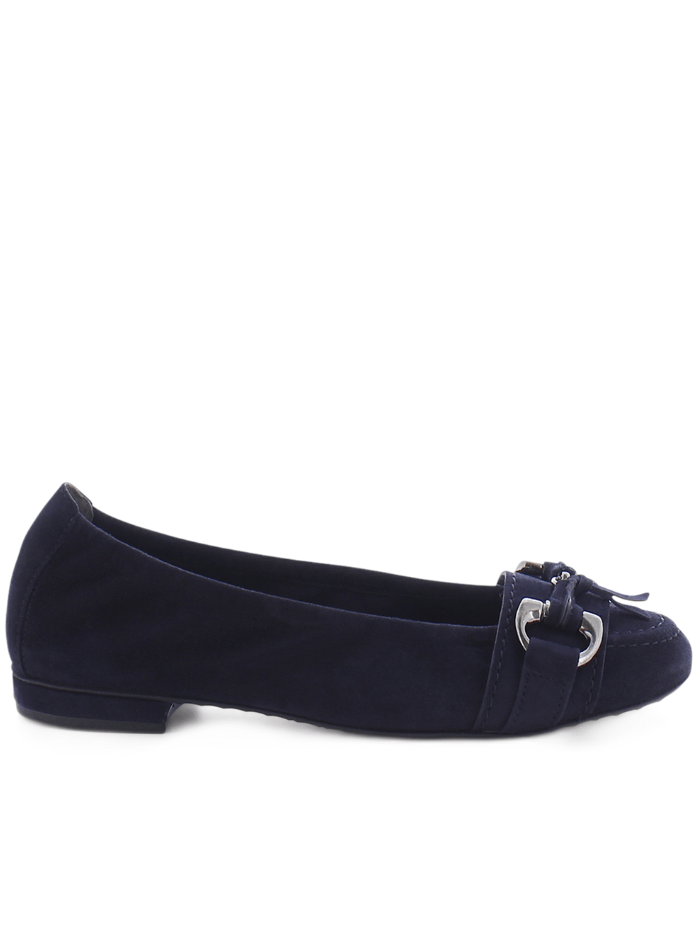 Kennel &amp; Schmenger Footwear Kennel &amp; Schmenger Malu Ballerina Pump In Ocean 41-10300-488 izzi-of-baslow