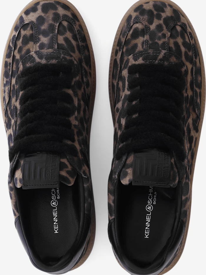 Kennel &amp; Schmenger Footwear Kennel &amp; Schmenger POP Animal Print Trainers 41-22670-378 izzi-of-baslow