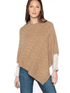 KINROSS Knitwear One Size Kinross Cashmere Cable Knit Poncho In Camel LFAC4-197-CAM-0S izzi-of-baslow