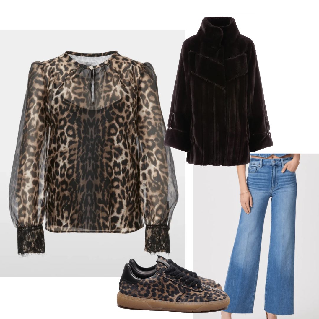 how-to-style-Marc-Cain-Glam-Leopard-Print-Blouse-With-Lace
