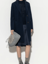 Luisa Cerano Coats & Jackets Luisa Cerano Wool Blazer Coat In Midnight Blue 408945 3680 Col 0265 izzi-of-baslow