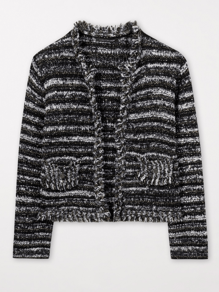 Luisa-Cerano-Fancy-Tweed-Fringe-Jacket 488327 5330 izzi-of-baslow