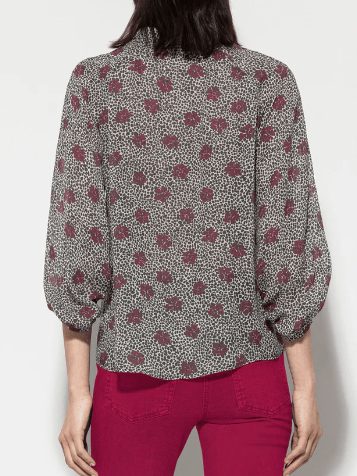 Luisa Cerano Tops Luisa Cerano Blouse With Millefeleurs Print 208474 3668 Col 1031 izzi-of-baslow