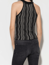 Luisa Cerano Tops Luisa Cerano Knitted Top With Sparkle And Stripes 108550 5339 Col 001 izzi-of-baslow