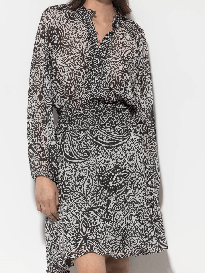 Luisa Cerano Tops Luisa Cerano Tunic Blouse With Paisley Print 208482 3666 Col 1030 izzi-of-baslow