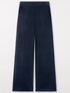 Luisa Cerano Trousers 34 Luisa Cerano Softshell Wide Leg Trousers In Midnight Blue 608728 3686 Col 0265 izzi-of-baslow