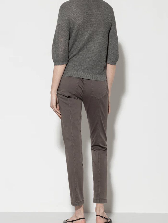 Luisa Cerano Trousers Luisa Cerano High Stretch Taupe Denim Jeans 607600 1883 Col 1633 izzi-of-baslow