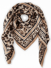 Marc-Cain-Signature-Animal-Print-Silk-Scarf 5J B1.04 Z02 Col 617 izzi-of-baslow