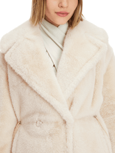 Marc Cain Additions Coats and Jackets Marc Cain Additions Faux Furry Coat In Smoke XA 12.07 W86 COL 182 izzi-of-baslow