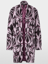 Marc Cain Collections Coats and Jackets 1 Marc Cain Collections Patterned Coat in Purple XC 11.03 M21 Col 250 izzi-of-baslow