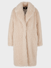 Marc Cain Collections Fun Fur Coat In Soft Blossom VC 11.25 W68 COL 157 izzi-of-baslow