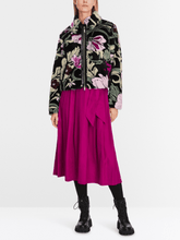 Marc Cain Collections Coats and Jackets Marc Cain Collections Fun Fur Floral Jacket XC 12.05 W38 COL 900 izzi-of-baslow