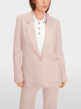 Marc Cain Collections Coats and Jackets Marc Cain Collections Soft Draped Blazer In Warm Rose XC 34.38 W84 Col 213 izzi-of-baslow