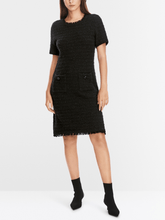 Marc Cain Collections Dresses Marc Cain Collections Black Knitted Dress XC 21.45 M24 COL 900 izzi-of-baslow