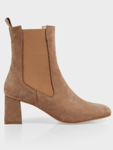 Marc Cain Collections Footwear Marc Cain Collections Nubuck Ankle Boots In Bright Toffee XC SB.07 L18 Col 618 izzi-of-baslow