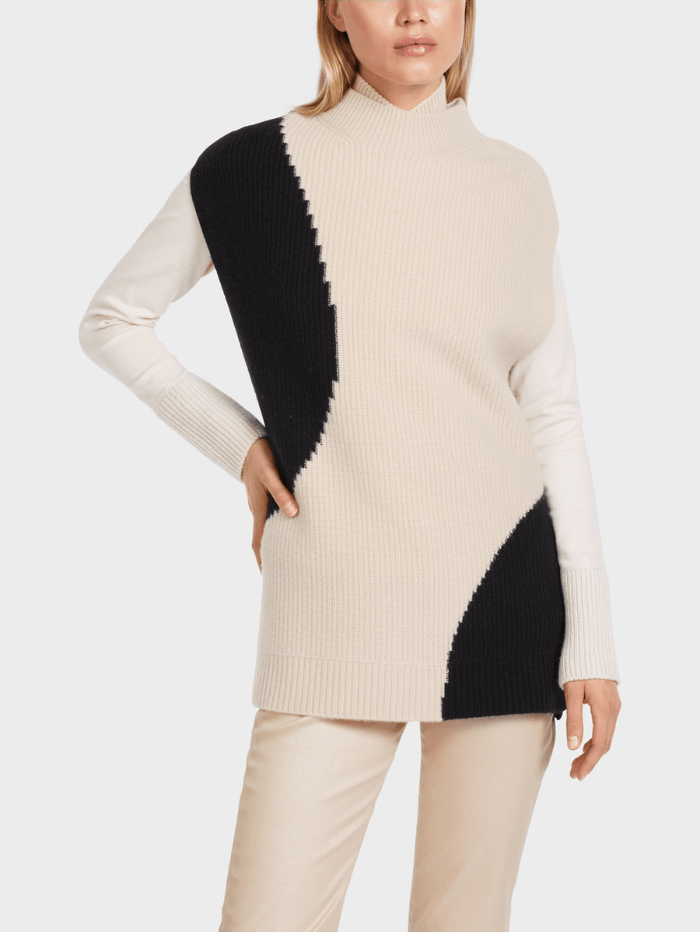 Marc-Cain-Collections-Rethink-Together-Cashmere-And-Wool-Blend-Tank-Top M62 COL 157 izzi-of-baslow