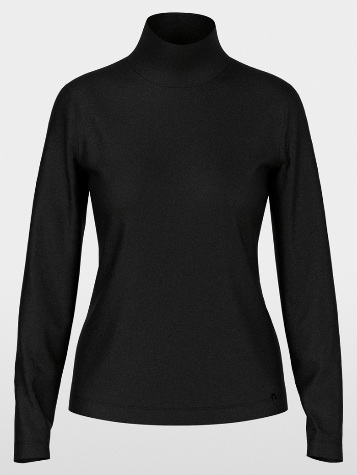 Marc Cain Collections Tops 1 Marc Cain Collections Turtleneck Top In Black XC 48.28 J34 COL 900 izzi-of-baslow