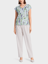 Marc Cain Collections Tops Marc Cain Collections Floral Printed T Shirt WC 48.23 J19 COL 320 izzi-of-baslow